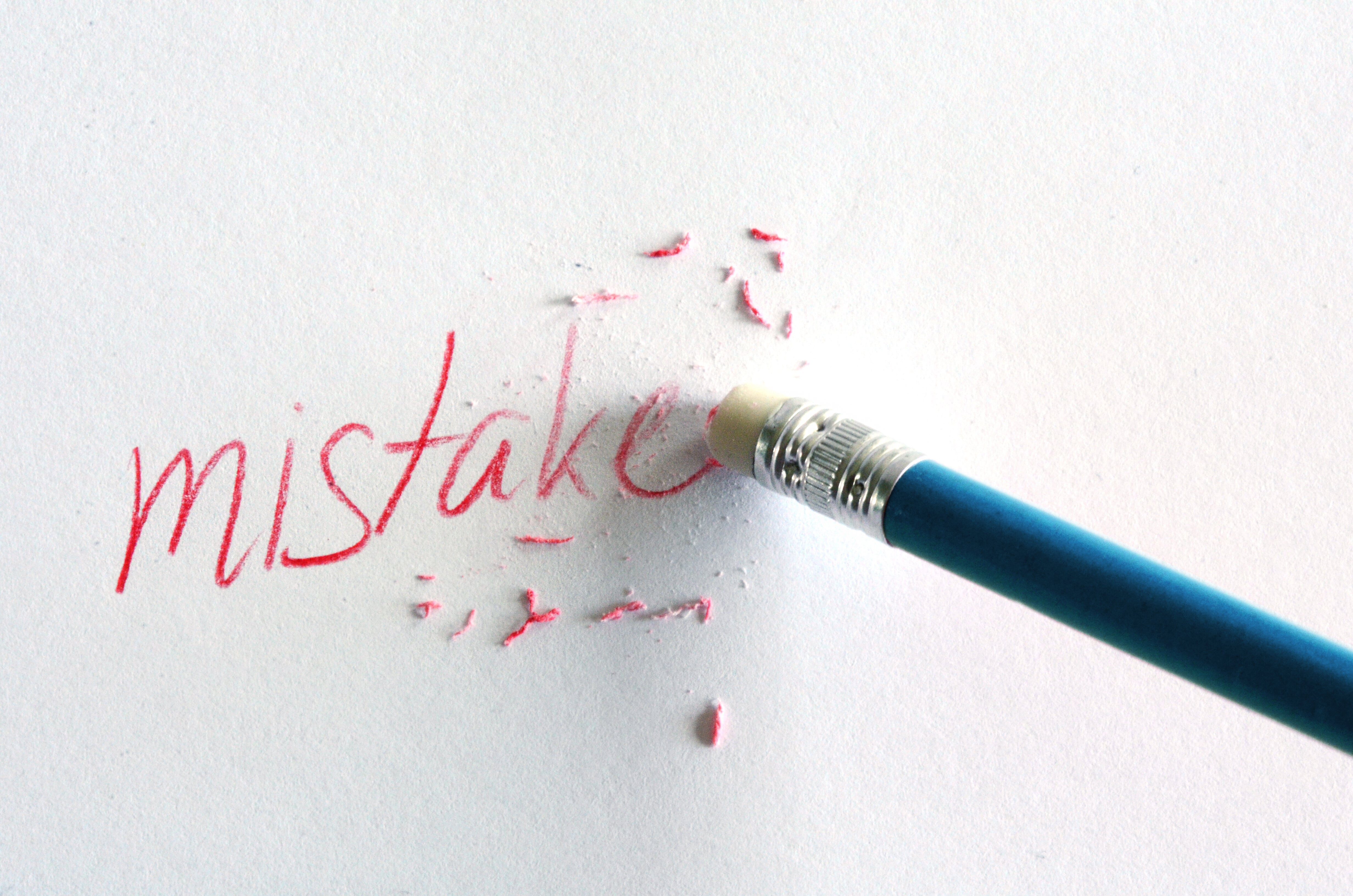 Mistakes Happen: Here’s how to Bounce Back