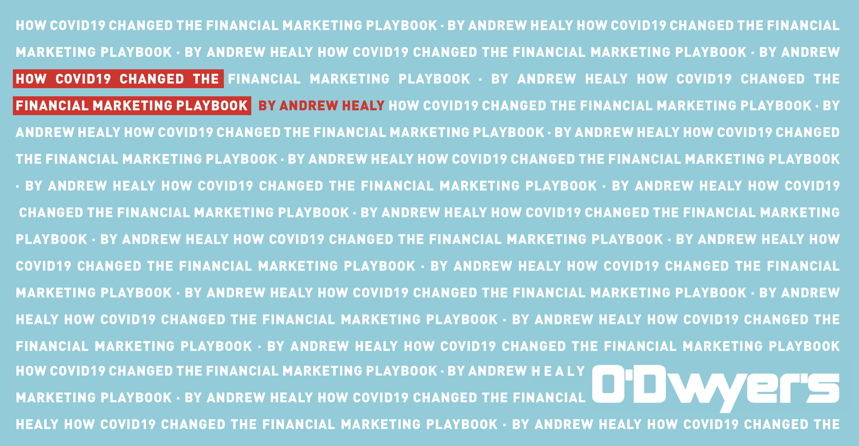How COVID-19 Changed the Financial Marketing Playbook